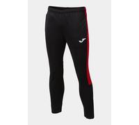 Joma Eco Championship Pantalón deportivo, Hombre, Negro/Rojo, M