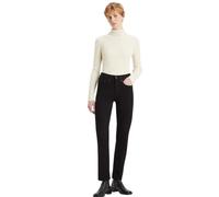 Vaqueros 724 High Rise Straight Mujer Talla 29 Longitud 30. Color Negro