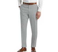 Pantalon Lino Hombre,Mis Pedidos Algodón y Lino Pantalón de Vestir Hombre Color Sólido Pantalones Chinos Ligero Cómodo Pantalones Rectos Largo Casuales Negocio Diario Traje de Pantalon
