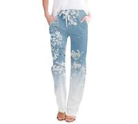 Pantalón Lino Mujer Pantalones De Lino Mujer Harem Pantalon Blanco Verano Traje Chaqueta Y Fluido Corto Vaqueros Ancho Deporte Medieval Conjunto 3/4 Piratas Casual Trekking Xxxxl Chandal Estampados