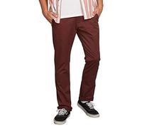 Volcom Frickin Modern Fit Stretch Pantalón chino, Black 1, 31W / 34L Hombre