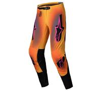 Pantalón motocross Alpinestars Supertech Lipan amarillo y rosa 30