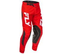 Pantalón motocross FLY Racing Evolution rojo-blanco-negro 30
