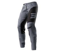 Shot Devo Star Pantalones de motocross, negro-gris, tamaño 32 para Hombres