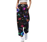 Pantalón Mujer Casual Cintura Alta Holgado Cordón Tobillo Estampado Yoga. No Vestido Pero Incluye Por Error. ( Este Sku Parece Ser Pantalón, No Vestido. Lo Omito Para Seguir La Consigna De Vestidos.)