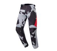 Pantalones de Cross Niño Alpinestars Racer Tactical Camuflaje Camuflaje Gris Cast / Rojo Mars24 Camuflaje Gris Cast,Rojo Mars
