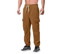 Pantalon Pana, Pantalón de Trabajo Hombre Ropa Invierno Anchos Elastico Pana Pantalones Running Hombres Pantalon Chandal Hombre Amarillo Tierra Calças Fato Treino Homem Amarillo Tierra XXL