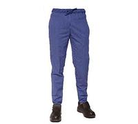 Pantalón pantalaccio algodón cocina Trabajo Azul Rayas cordón construcción, XL