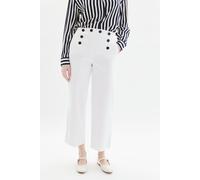 Pantalón Paolino blanco mujer 46