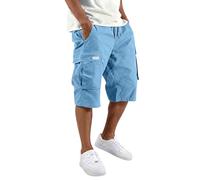 Pantalón Pirata Hombre, Bermudas Deporte Senderismo Piratas Cargo Shorts Men, Cremallera Bolsillos Casual Trabajo Ropa Vestir Corto Bolsillo Bermuda Ropa Trabajo Hombre Verano, L