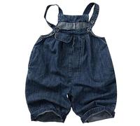Pantalón Portero Niño - Mono Vaquero para Niños Pequeños Y Niños Pantalones Casuales Ligeros De Verano Ropa De Juego Cómoda para Niños Y Niñas De 1 A 8 Años