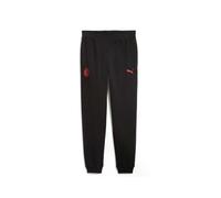 Pantalón PUMA AC Milan Football Essential Negro Rojo Para Hombre 782589 04
