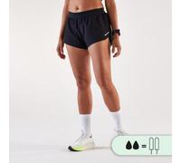 Pantalón running braguita menstrual integrada absorbente Kiprun x Smoon - negro L