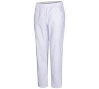 PANTALÓN Sanitarios Unisex Cintura ELÁSTICA Uniforme Laboral MÉDICO Enfermera Limpieza Veterinaria SANIDAD HOSTELERÍA- Ref.8312-4XL, Blanco