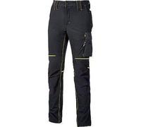 Pantalón Slim Fit WORLD U-POWER Carbono Negro M