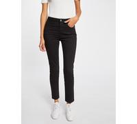 Pantalón slim talle estándar negro mujer 42