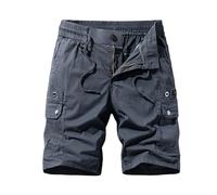 Pantalon Trabajo Hombre Pantalones 3/4 Pantalon Corto Vestir Mis Pedidos Cuerda Gris Oscuro Pantalones Trabajo Cremallera Bolsillos L Verano Lisas Pantalón Corto Hombre Vestir Gris Oscuro L