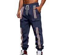 Pantalon Trabajo Hombre, Pantalones Deportivos Cargo con Forro Polar Grueso, CáLidos Y Utilitarios De Invierno, con Detalle De Bolsillo Y PuñOs CóNicos En El Tobillo para Uso Informal Al Libre.