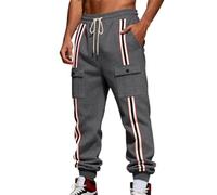 Pantalon Trabajo Hombre, Pantalones Deportivos Cargo con Forro Polar Grueso, CáLidos Y Utilitarios De Invierno, con Detalle De Bolsillo Y PuñOs CóNicos En El Tobillo para Uso Informal Al Libre.