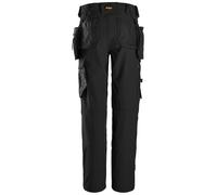 Pantalón trabajo mujer snickers allroundwork - negro - talla 44 corta