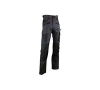 PANTALON TRABAJO MULTIB. "CARLSON" 300gms/m GRIS-NEGRO T-44 - Unid: 1
