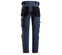 Pantalón trabajo unisex snickers allroundwork - azul marino - talla 56 extra larga