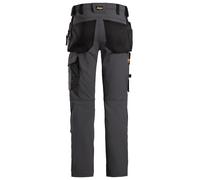 Pantalón trabajo unisex snickers allroundwork - gris - talla 58 larga