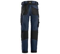 Pantalón trabajo unisex snickers flexiwork azul marino - talla 50 estándar