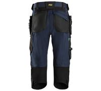 Pantalón trabajo unisex snickers flexiwork azul marino - talla 54 corta