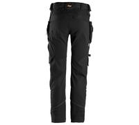 Pantalón trabajo unisex snickers flexiwork negro - talla 52 estándar