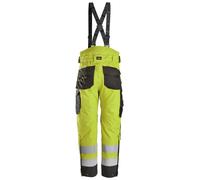 Pantalón trabajo unisex snickers highvis - amarillo - talla 58 estándar
