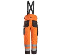 Pantalón trabajo unisex snickers highvis - naranja - talla 58 estándar
