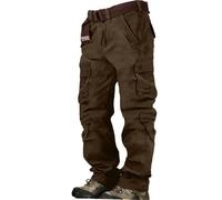 Pantalon Trekking Hombre, Militar Chinos Senderismo Trabajo Slim Fit Baggy Anchos Ropa Trabajo Hombre, Militares Cargo Caza Táctico Deportivos Pantalones Cargo, XXL