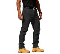 Pantalon Trekking Hombre, Ropa Trabajo, Impermeable Anchos Táctico Tacticos Cargo Senderismo Militar Slim Fit Casual Trabalho Militares Trabajo Pantalones Cargo Hombre, L