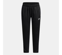 Under Armour Niña Challenger Training Pant, Pantalones de chándal cómodos con Cremallera en los Tobillos, Pantalones Deportivos Largos para Correr con bolsillosBlack / / White,YLG