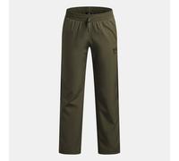 Pantalón Under Armour Rival Woven para niño Marine OD Verde / Negro / Negro YXS (122 - 127 cm)