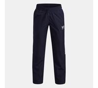 Pantalón Under Armour Rival Woven para niño Midnight Marino Azul / Blanco YXL (160 - 170 cm)