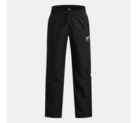 Pantalón Under Armour Rival Woven para niño Negro / Blanco / Blanco YMD (137 - 149 cm)