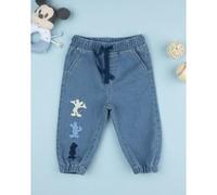 Pantalón vaquero de niño con parche de Mickey Mouse