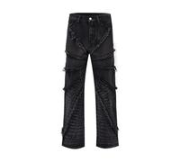 PantalóN Vaquero Hombre, Pantalones Vaqueros Hombre DestruccióN con Efecto Desgastado Y DiseñO Urbano Moderno para Un Estilo Callejero ÚNico