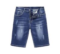 Pantalon Vaquero Hombre Skinny, Pantalones de Hombre Pantalones Cortos de Mezclilla Casuales cómodos Pantalones Cortos de Mezclilla al Aire Libre elásticos de Moda (Blue, S)