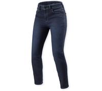 Revit Marzia Skinny Vaqueros de moto para mujer, azul, tamaño 30 32