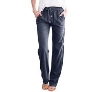 Pantalón Verano Mujer, Pantalones De Lino Mujer, Mis Pedidos realizados, Oferta Flash, Wide Leg Trousers for Women UK, Womens Trousers,_5