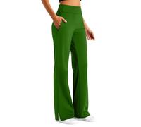 Pantalon Verde Mujer Verde con Embarazada Cadenas Bootcut Campana Tacticos Adelgazantes Biker Cuadriculado Gallo Pintados Lloguer Atras Boton Fluidos Rockeros Plateados Buenos