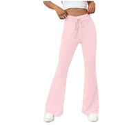 Pantalon Yoga Mujer,Pantalones Campana Cintura Alta Mallas Deporte Push Up Leggings Bootcut Cintura Elástica Talla Grande Pantalones Acampanados Fitness Sin Costuras Pantalon Chandal Pilates Jogging
