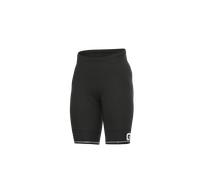 Pantaloncini Ciclismo Sin Bretelle ALE' SOLID CORSA Negro-Blanco
