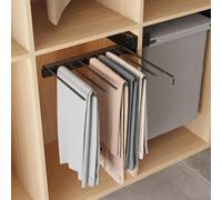 Pantalonero extraíble Lateral - 19 Pantalones - Percha pantalón - Acero Antracita