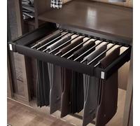 Pantalonero Retráctil for Armario Percha Invisible Jeans Tendedero Ahorro Espacio Pantalonero Extraíble for Armario(85~120cm/33.5~47.2in)