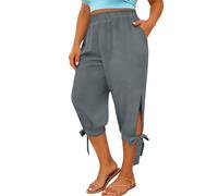 Pantalones 2026 Dama Cortos Capri Aesthetic Algodon Monos Otoño Adolescentes Electrico Skinny Cuadriculado Originales Tumbados Lisos Mama Ajustables Cinturilla Hay Aberturas Nenas