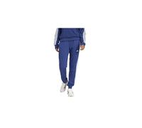Pantalones adidas 3 bandas french terry cf mujer azul oscuro/blan S